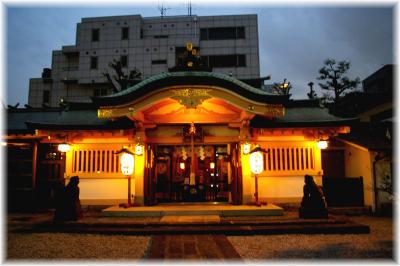 高輪神社 拝殿