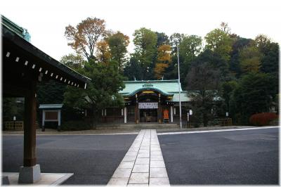 白金氷川神社 拝殿