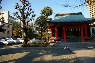 麻布氷川神社 拝殿