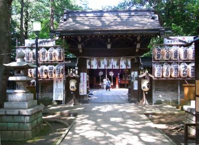 赤坂氷川神社 拝殿