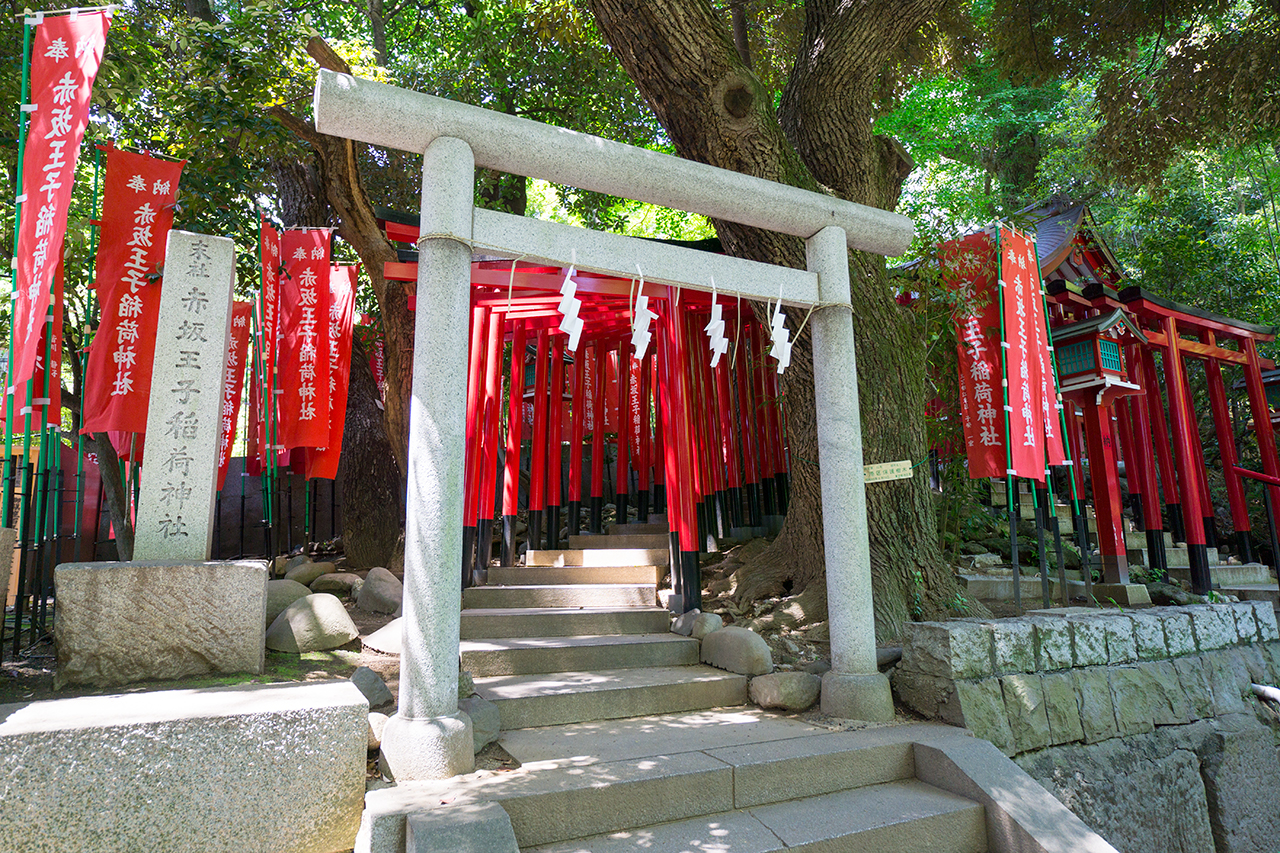 赤坂王子稲荷神社 鳥居 