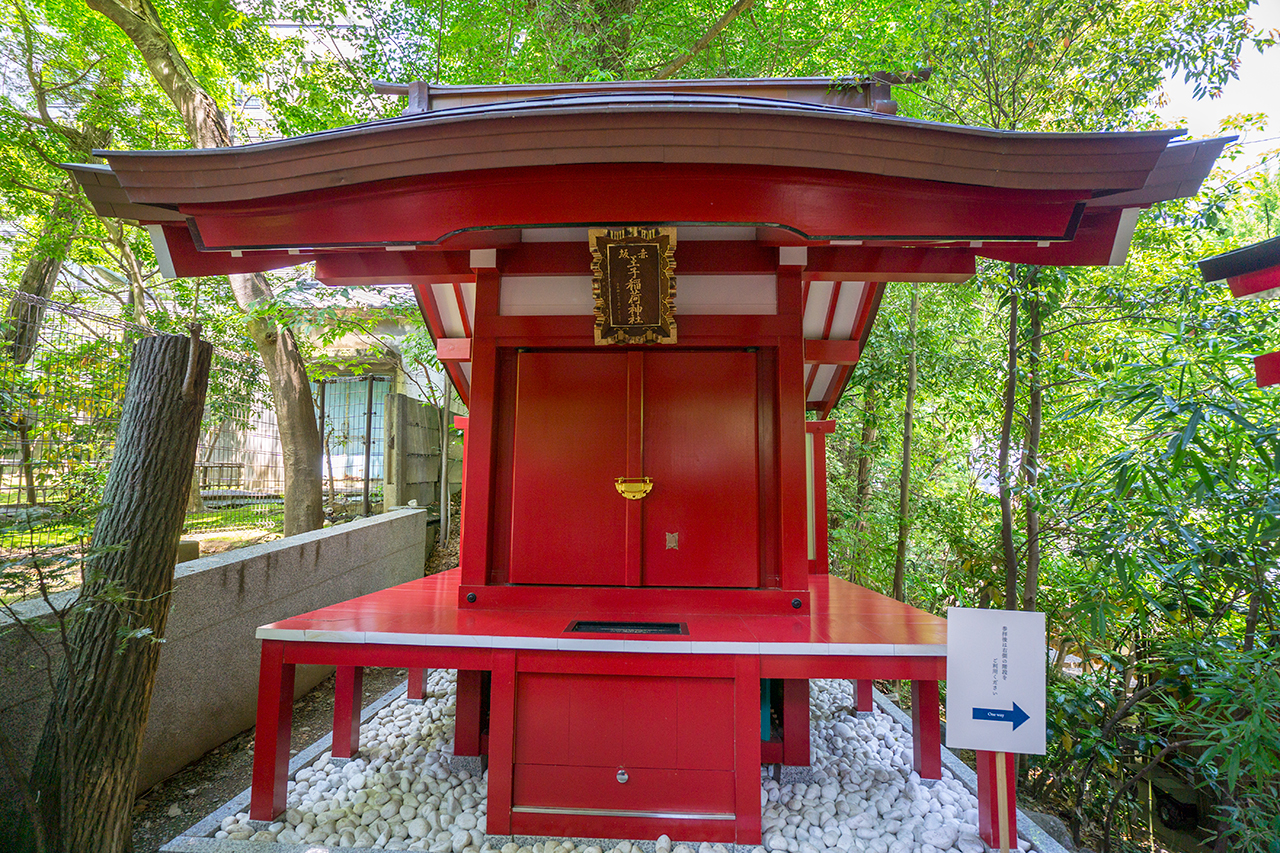 赤坂王子稲荷神社 社殿