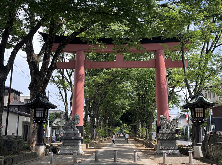 氷川神社の第二鳥居
