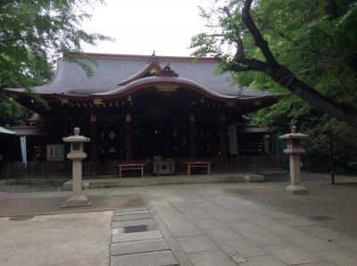 渋谷氷川神社 拝殿