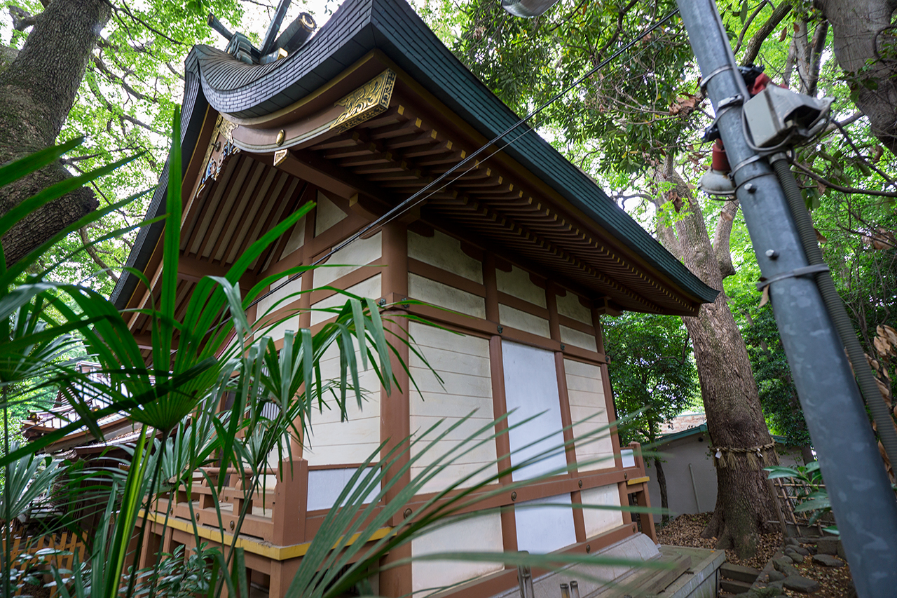 本殿 後側