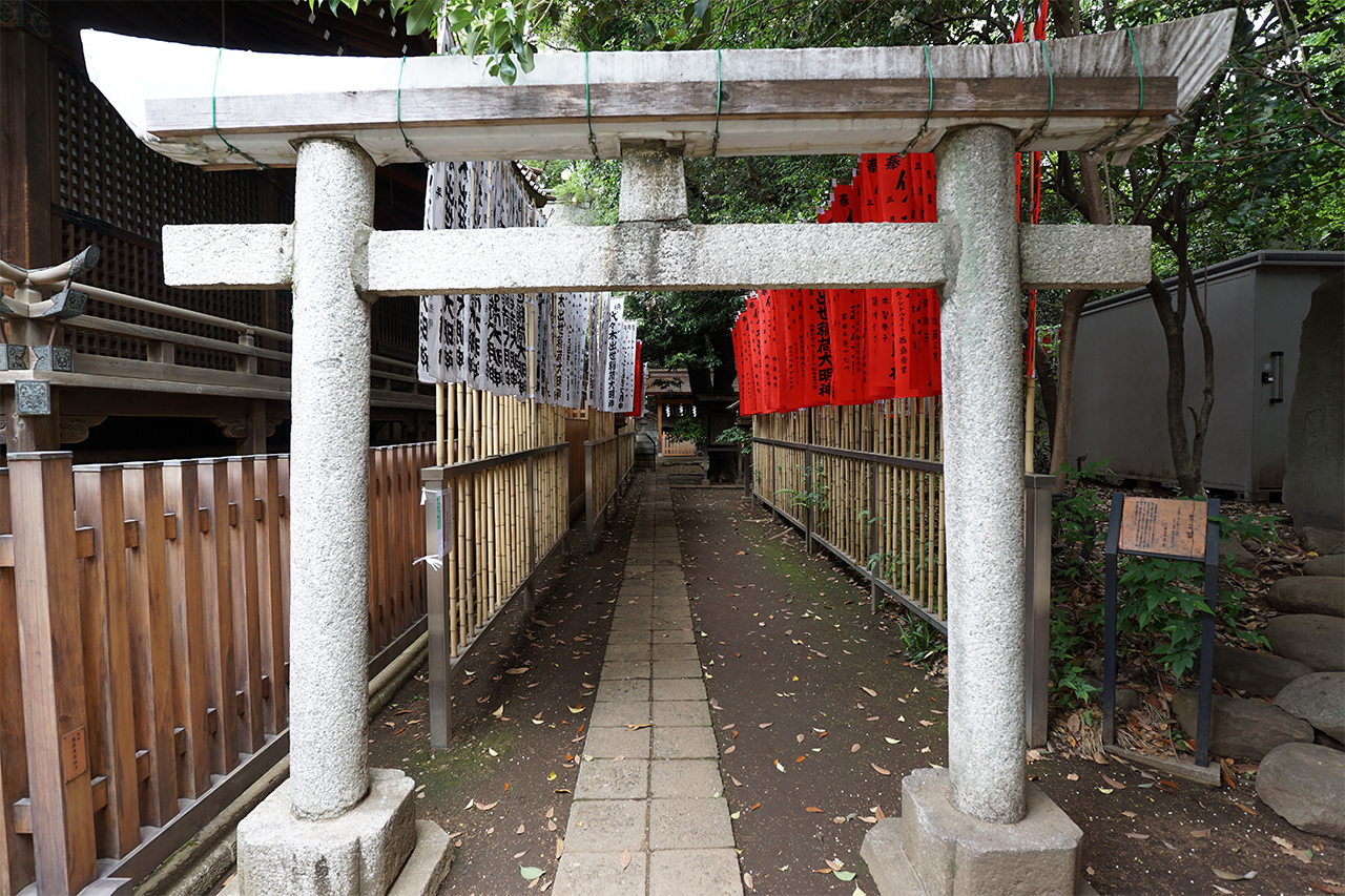 榛名社・天神社・稲荷社の鳥居