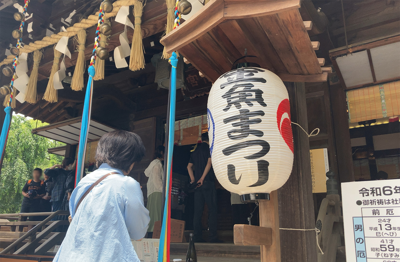 金魚まつり 提燈