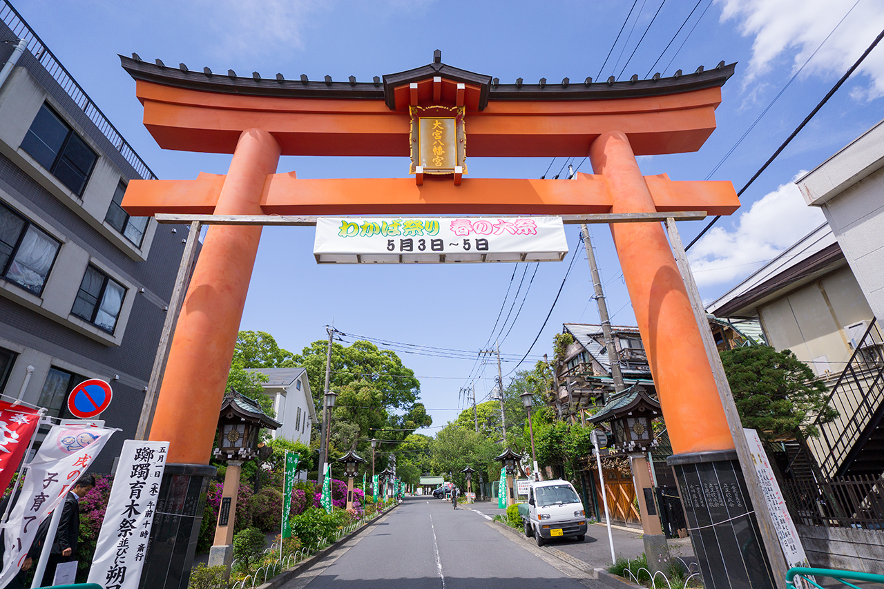 南参道の鳥居