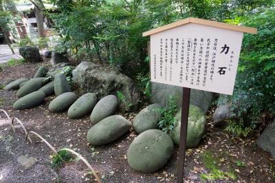 大宮八幡宮 力石一覧