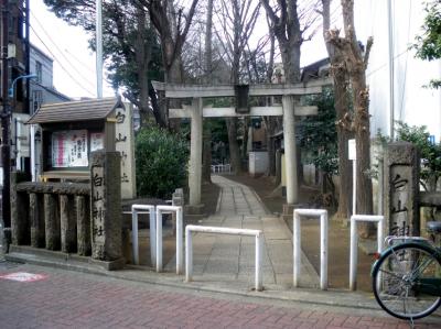 荻窪白山神社 拝殿