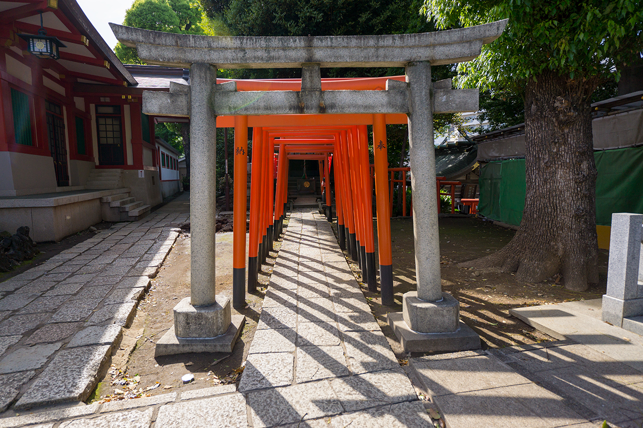 阿那稲荷神社 上社の千本鳥居