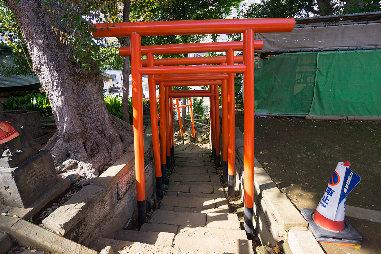 阿那稲荷神社 下社の鳥居