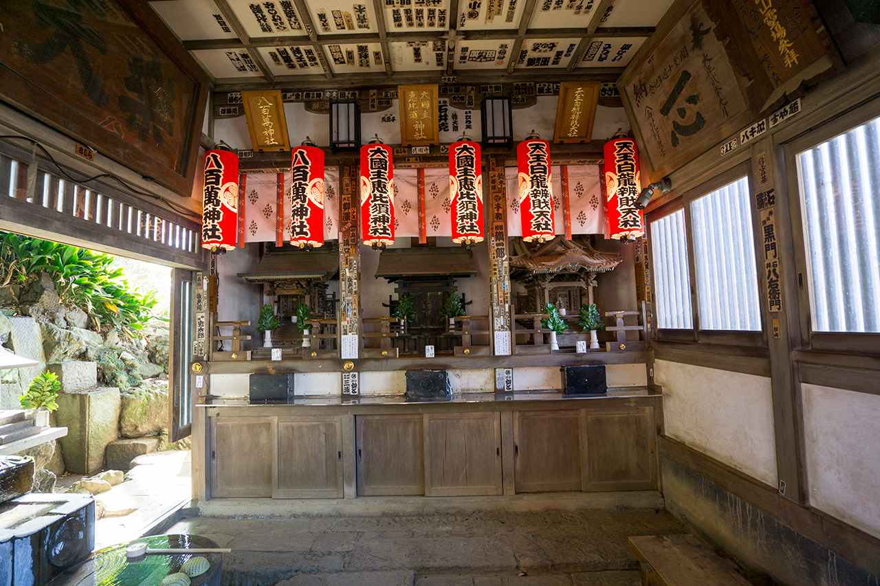 阿那稲荷神社 下社 八百萬神社・大黒主恵比寿神社・天王白龍弁財天社