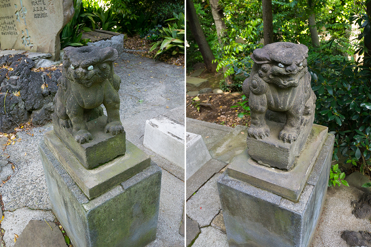 御嶽神社 狛犬