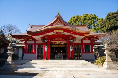 品川神社 拝殿