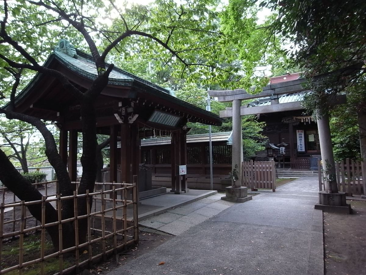 参道と鳥居