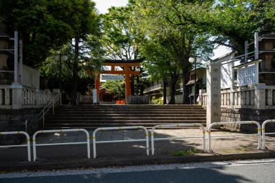 旗岡八幡神社 拝殿