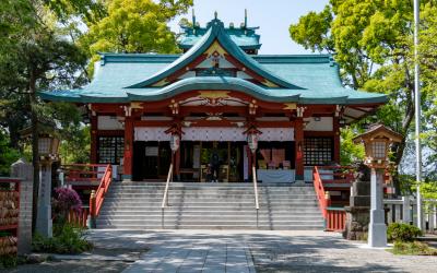多摩川浅間神社 拝殿