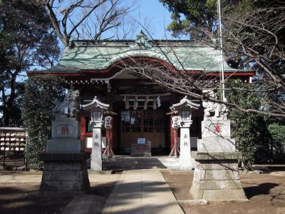 駒繋神社 拝殿