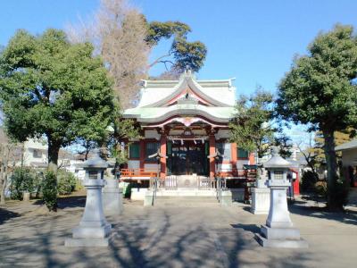 勝利八幡神社 拝殿