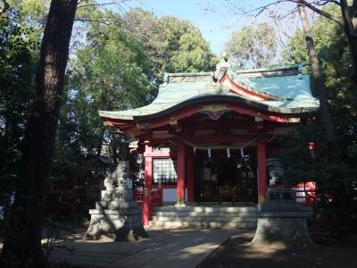 赤堤六所神社 拝殿