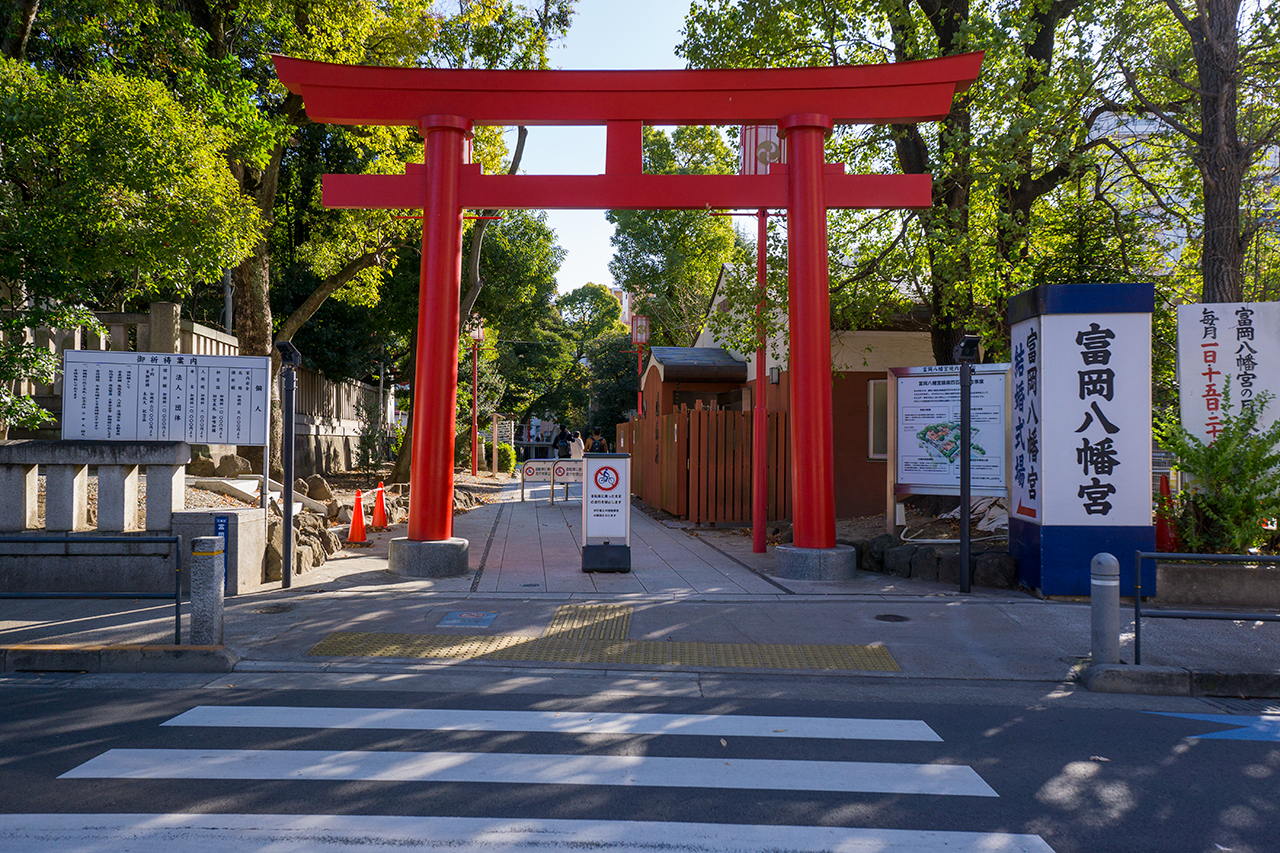 西の参道の鳥居
