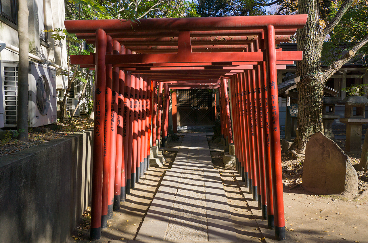 永昌五社稲荷神社の千本鳥居
