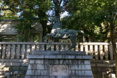 富岡八幡宮 神馬像
