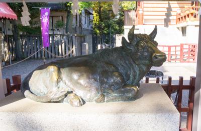 亀戸天神社 御神牛