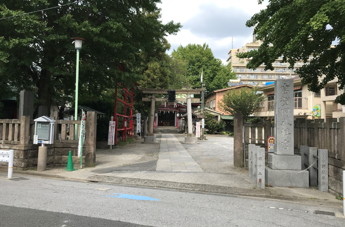 鳥居と社号標
