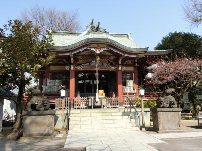 千住本氷川神社 拝殿