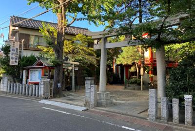 於玉稲荷神社 鳥居