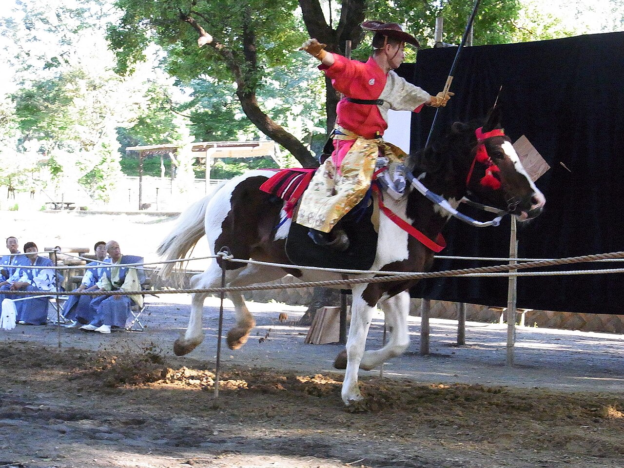 流鏑馬の様子