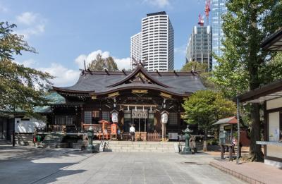 新宿熊野神社 拝殿