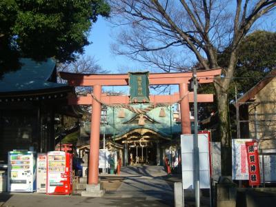 須賀神社 鳥居と拝殿