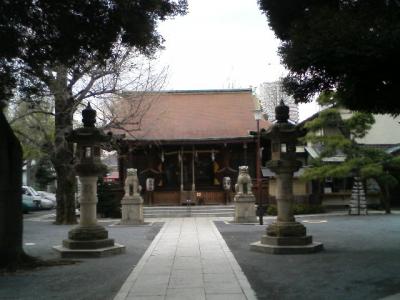 鎧神社 拝殿