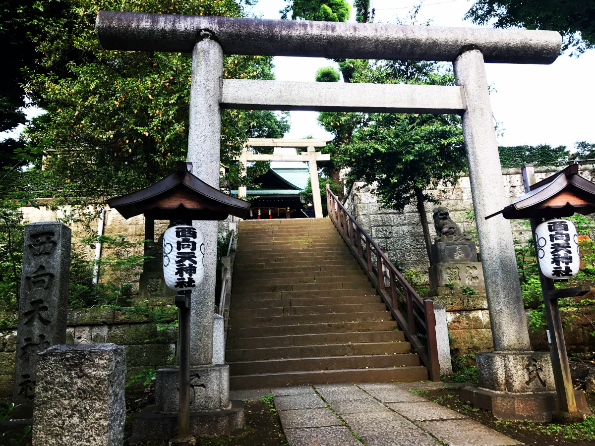鳥居と拝殿