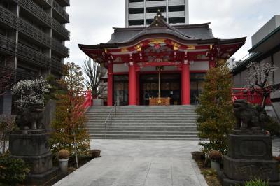 成子天神社 拝殿