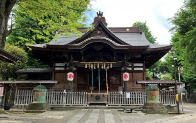 瀧野川八幡神社 拝殿