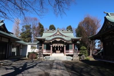 赤塚氷川神社 拝殿