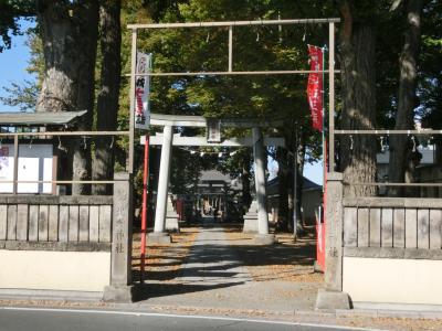 北野神社 鳥居と拝殿