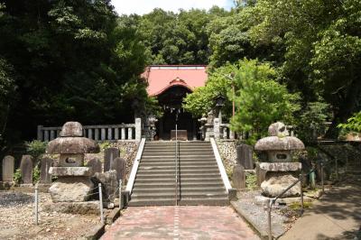 阿豆佐味天神社 拝殿