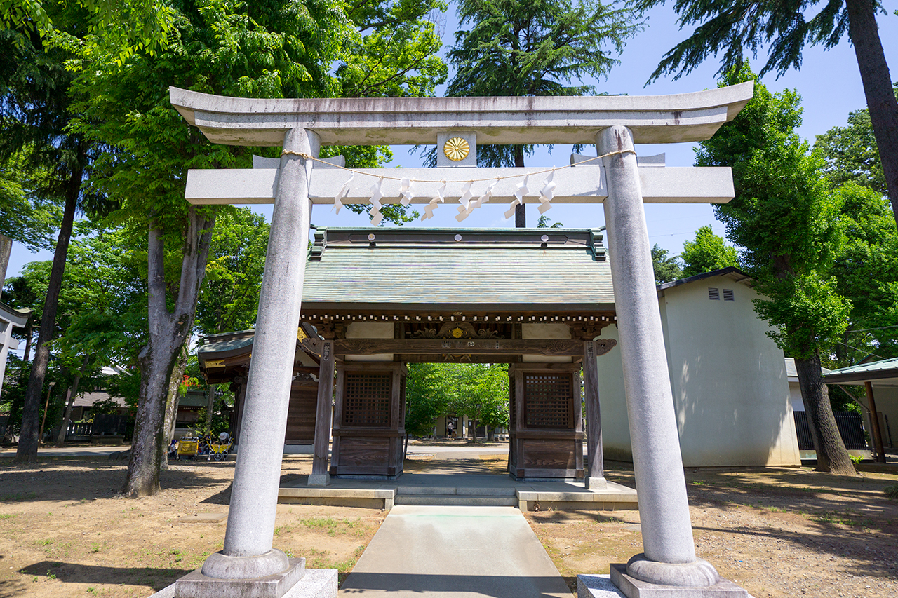 南門と鳥居