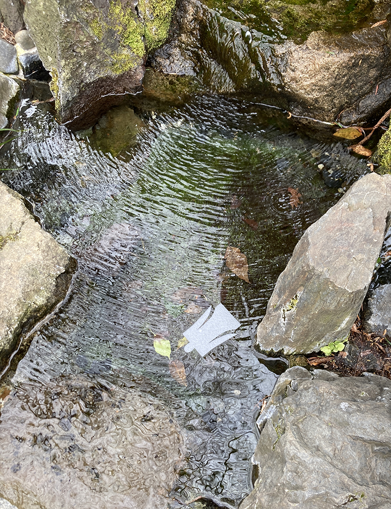 人形流しの様子