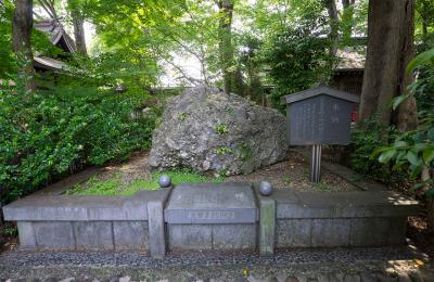 大國魂神社 さざれ石