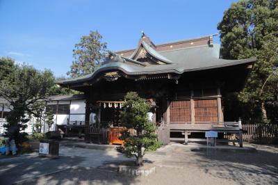 阿豆佐味天神社 拝殿