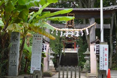 南沢氷川神社 鳥居