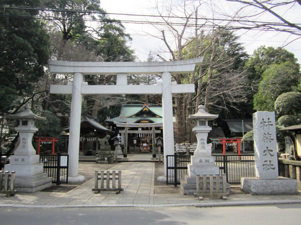 鳥居と拝殿