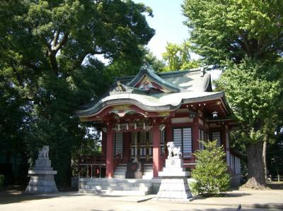 柴又八幡神社 拝殿