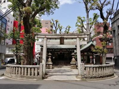 恵比寿神社 鳥居と拝殿
